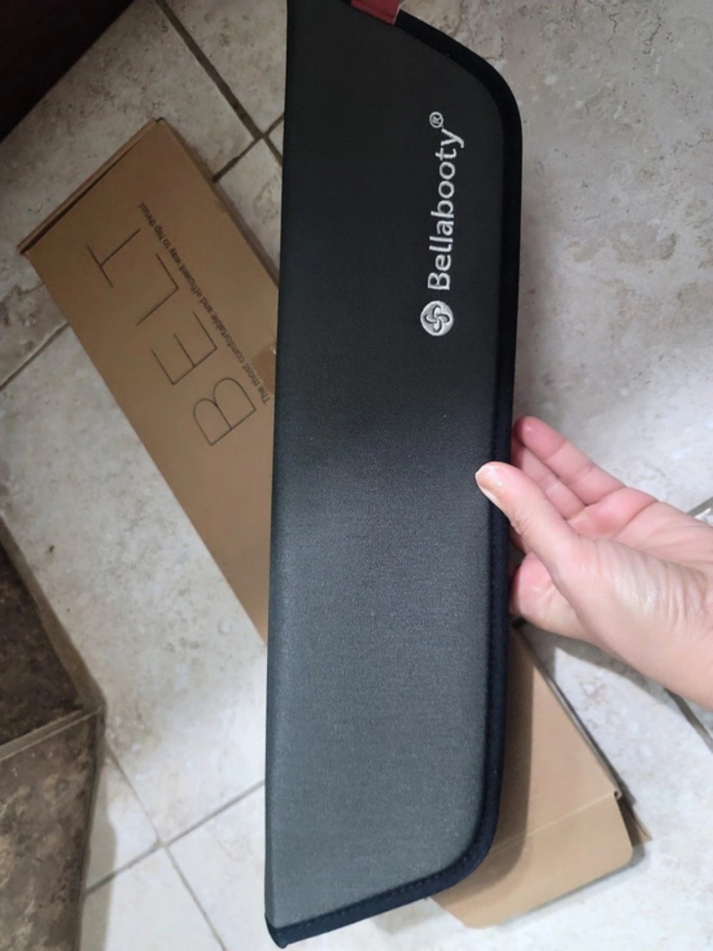 Bellabooty Belt Black & Grey BNIB NWT
